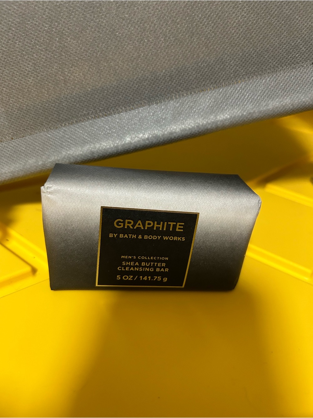 Bath & Body Works Graphite Shea Butter Cleansing Bar - Gray